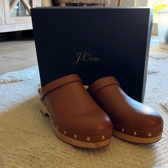 J.Crew Convertible Tan Clogs - Size 8.5 - Picture 2 of 8